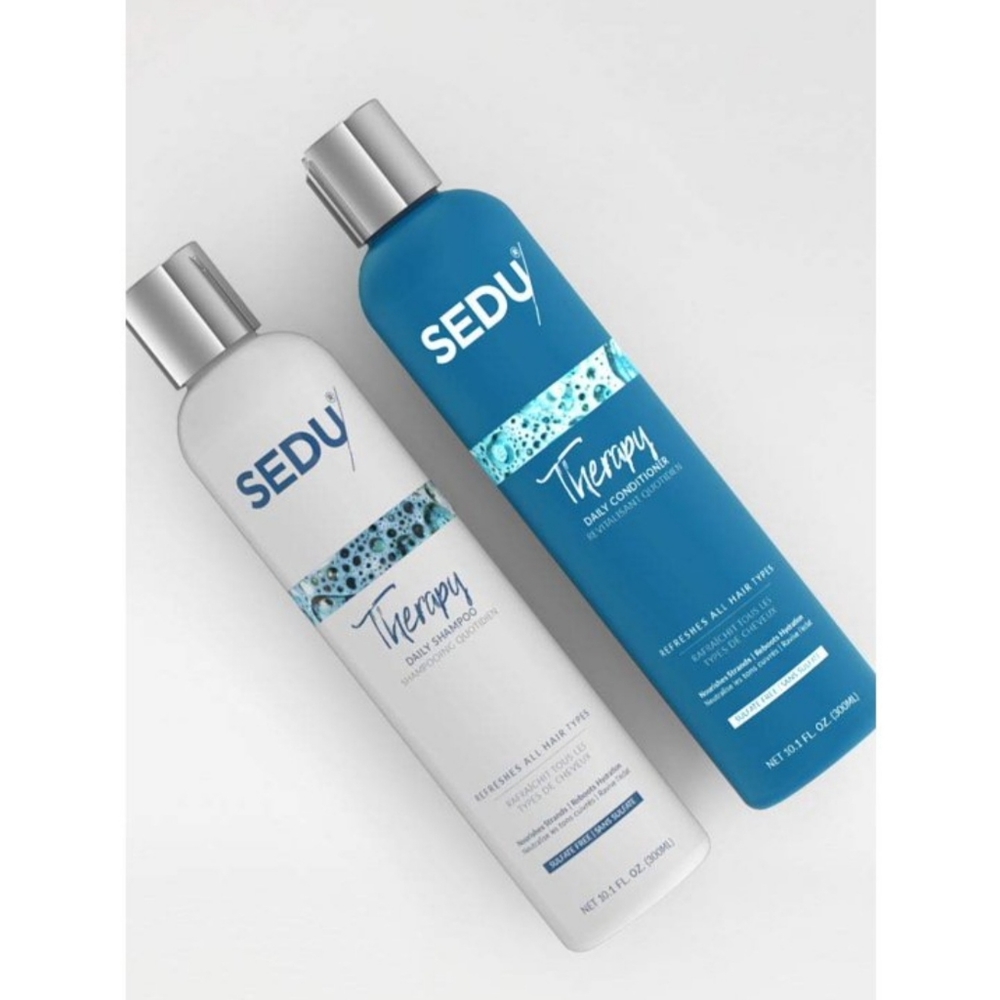 SEDU Therapy - Daily Shampoo & Daily Conditioner Refreshes All Hair